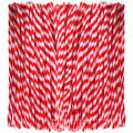 Red Striped Chenille Stems Christmas Pipe Cleaners for DIY Art Crafts Decorations